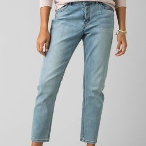 Prana Light Wash Ankle Crop Jeans